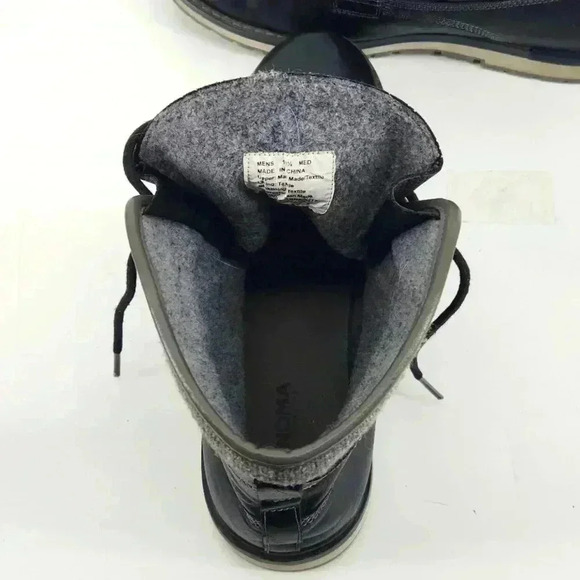 SONIMA MEN BLACK  ANKLE BOOTS - Picture 5 of 7